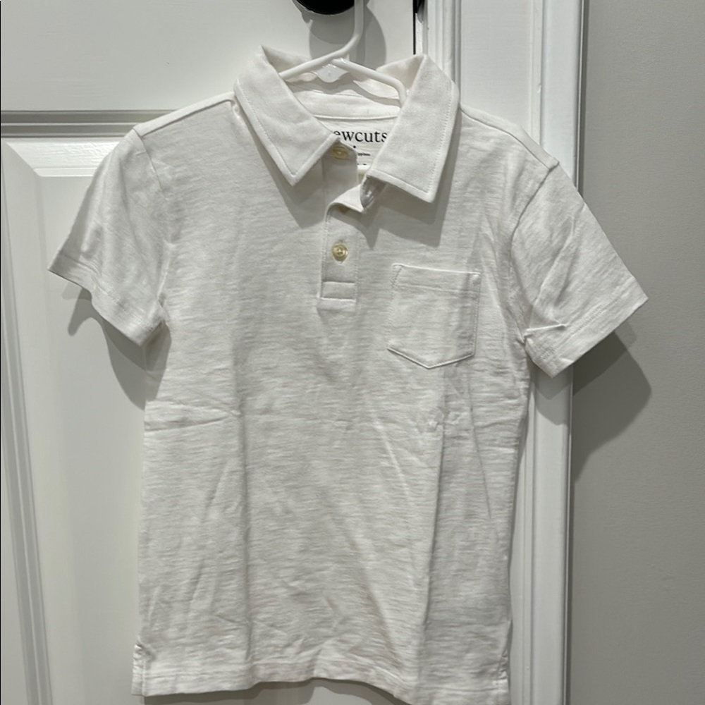 Crewcuts White Kids Polo Shirt